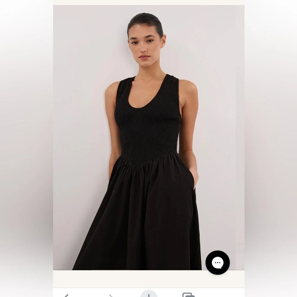 NWT dissh Florence cotton midi dress - size us 4 - Picture 2 of 8
